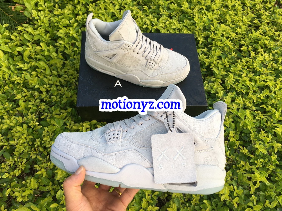 Kaws x Air Jordan 4 Creamy White